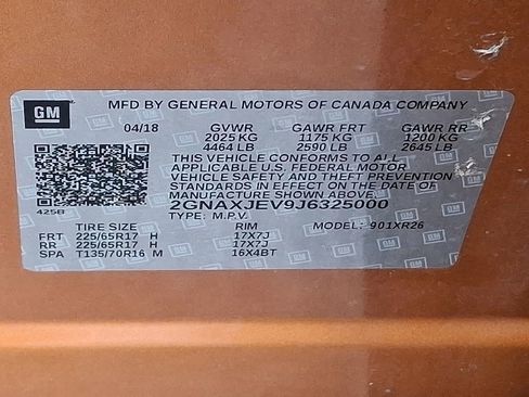 Used 2018 Chevrolet Equinox LT image 26