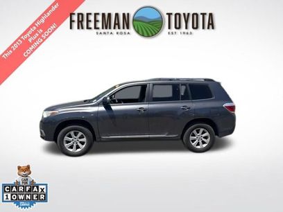 Used 2013 Toyota Highlander Plus