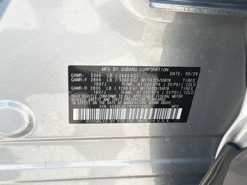 New 2026 Subaru Forester Touring AWD/4WD image 26