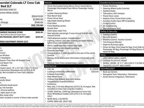 Used 2016 Chevrolet Colorado LT w/ LT Convenience Package image 6