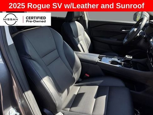 Certified 2025 Nissan Rogue SV w/ SV Premium Package FWD image 12