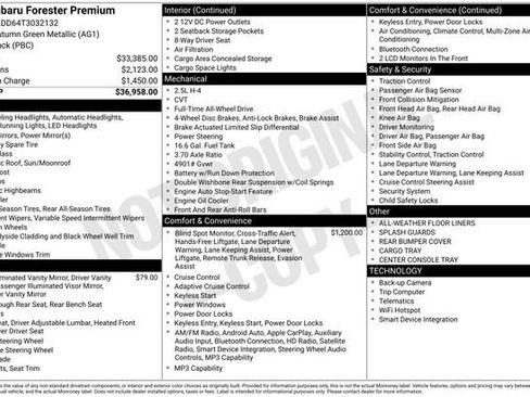 New 2026 Subaru Forester Premium image 5