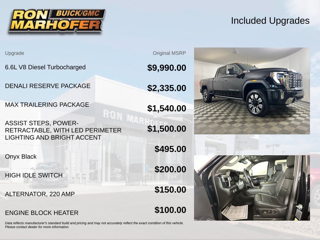 Used 2025 GMC Sierra 2500 Denali w/ Denali Reserve Package AWD/4WD image 6