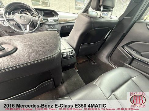 Used 2016 Mercedes-Benz E 350 4MATIC Sedan image 12