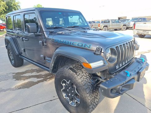 Used 2021 Jeep Wrangler Unlimited Rubicon 4xe w/ Steel Bumper Group AWD/4WD image 8