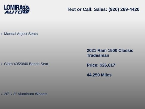 Used 2021 RAM 1500 Tradesman w/ SXT Plus Group AWD/4WD image 16