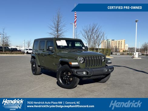 Certified 2022 Jeep Wrangler Unlimited Sahara image 1