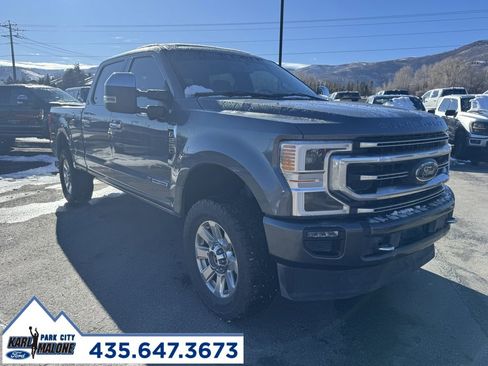 Used 2021 Ford F250 Platinum w/ FX4 Off-Road Package image 1
