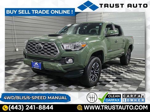 Used 2022 Toyota Tacoma TRD Sport w/ Technology Package image 1