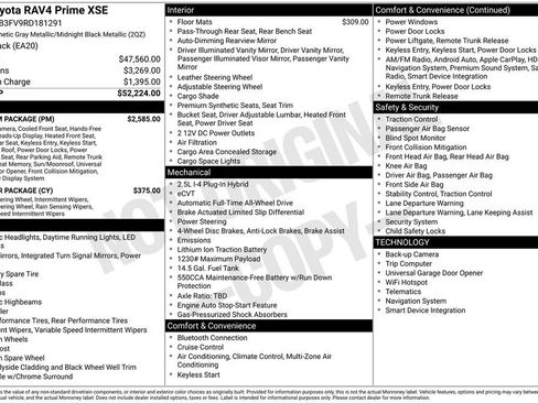 Used 2024 Toyota RAV4 XSE w/ Premium Package AWD/4WD image 11