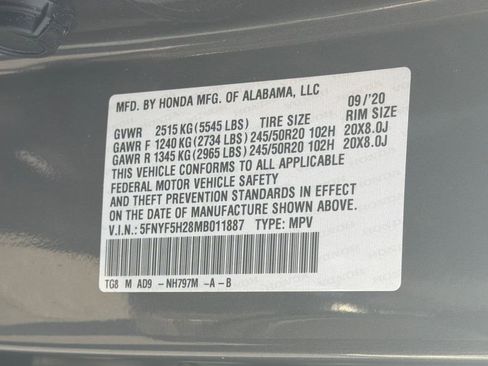 Used 2021 Honda Pilot Special Edition image 33