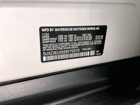 Used 2025 BMW X5 xDrive40i w/ Climate Comfort Package AWD/4WD image 35
