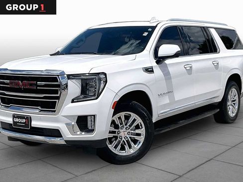 Used 2021 GMC Yukon XL SLT w/ SLT Premium Package RWD image 1