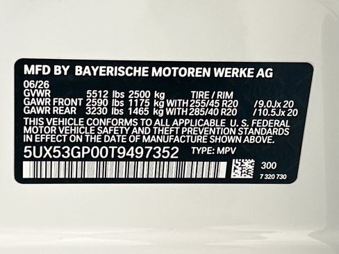 New 2026 BMW X3 xDrive30i w/ M Sport Package AWD/4WD image 34