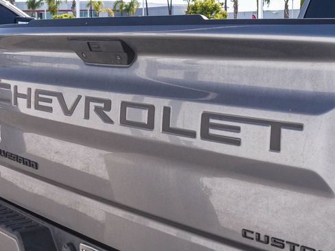 Used 2021 Chevrolet Silverado 1500 Custom w/ LPO, Dark Essentials Package RWD image 11