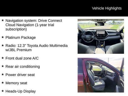 Used 2024 Toyota Highlander Platinum AWD/4WD image 12