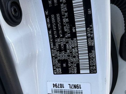 Used 2021 Toyota Sequoia Nightshade w/ Safety & Convenience Package AWD/4WD image 6
