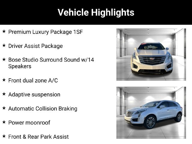 Used 2018 Cadillac XT5 Premium Luxury w/ Driver Assist Package AWD/4WD image 2