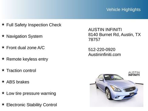 Used 2013 INFINITI G37 Sport RWD image 9