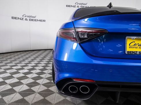 Used 2024 Alfa Romeo Giulia Quadrifoglio w/ Active Assist Plus Package RWD image 14