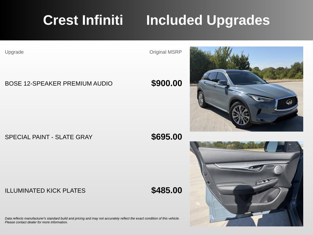 Used 2025 INFINITI QX50 Luxe AWD/4WD image 5