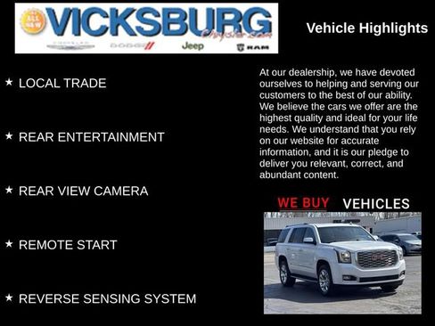 Used 2018 GMC Yukon Denali w/ Open Road Package image 25