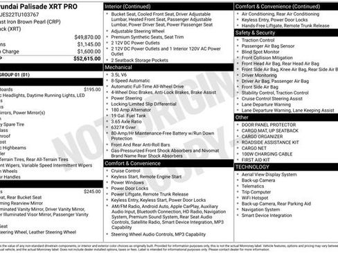 New 2026 Hyundai Palisade XRT Pro AWD/4WD image 27