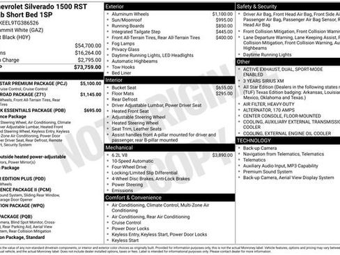 New 2026 Chevrolet Silverado 1500 RST w/ RST All Star Premium Package AWD/4WD image 4