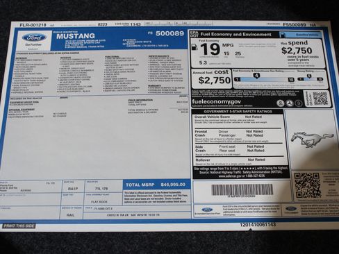 Used 2015 Ford Mustang 50 Years RWD image 76