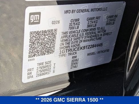 New 2026 GMC Sierra 1500 Elevation w/ Elevation Select Package image 35