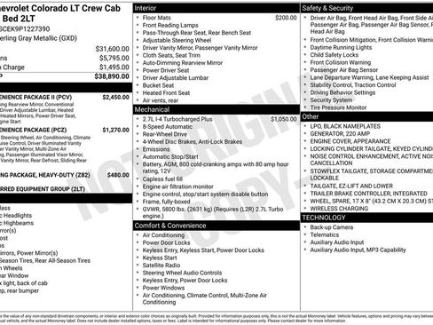 Used 2023 Chevrolet Colorado LT w/ LT Convenience Package II RWD image 22