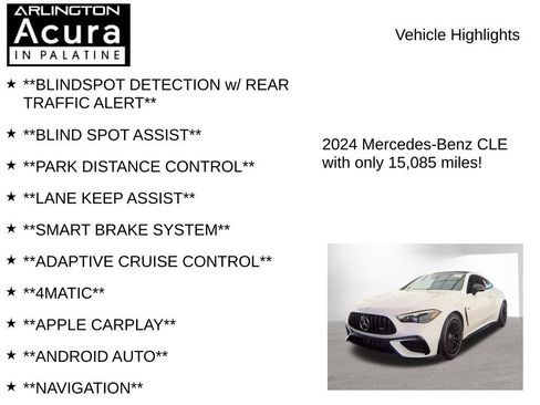 Used 2024 Mercedes-Benz CLE 53 AMG 4MATIC image 8