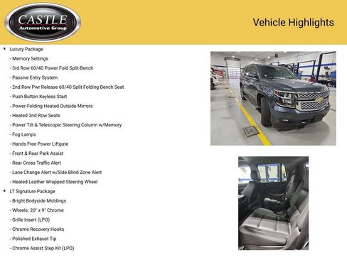 Used 2019 Chevrolet Tahoe LT w/ LT Signature Package image 10