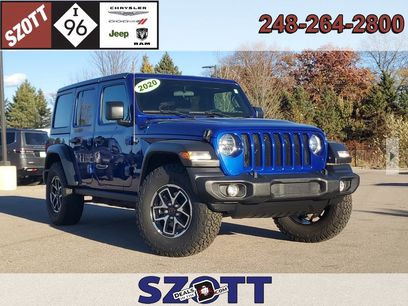 Used 2020 Jeep Wrangler Unlimited Sport S
