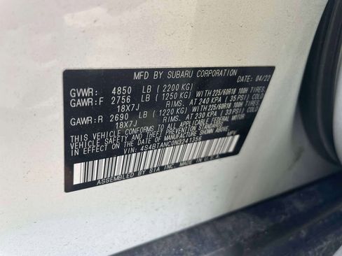 Used 2022 Subaru Outback Limited image 19