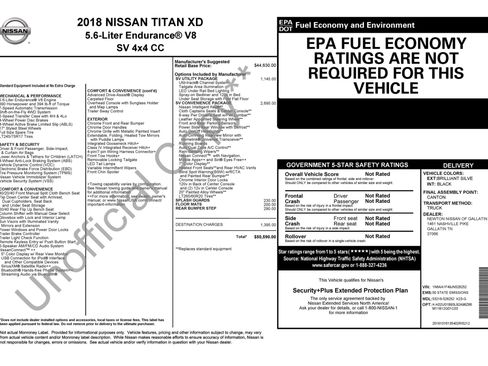 Used 2018 Nissan Titan SV w/ SV Convenience Package AWD/4WD image 2