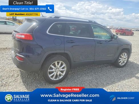 Used 2014 Jeep Cherokee Limited w/ Technology Group AWD/4WD image 4