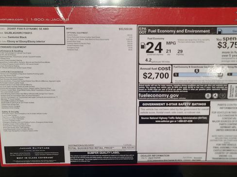 New 2024 Jaguar XF R-Dynamic SE image 21