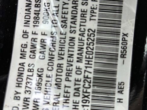 Used 2017 Honda Civic EX image 18