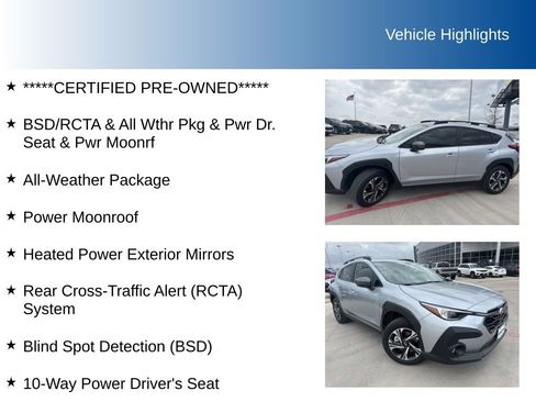 Certified 2025 Subaru Crosstrek 2.0i Premium image 5