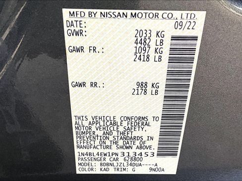 Certified 2023 Nissan Altima 2.5 SL AWD/4WD image 34