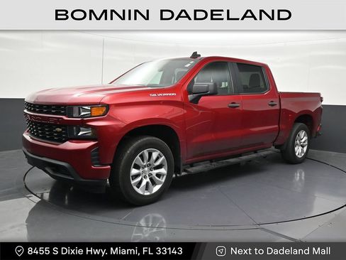 Used 2022 Chevrolet Silverado 1500 Custom RWD image 1