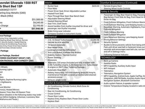 Used 2025 Chevrolet Silverado 1500 RST RWD image 35