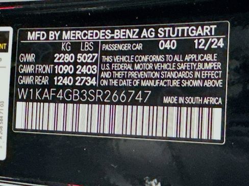 Certified 2025 Mercedes-Benz C 300 Sedan image 25