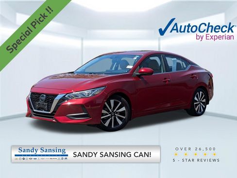 Used 2021 Nissan Sentra SV w/ SV Premium Package FWD image 1
