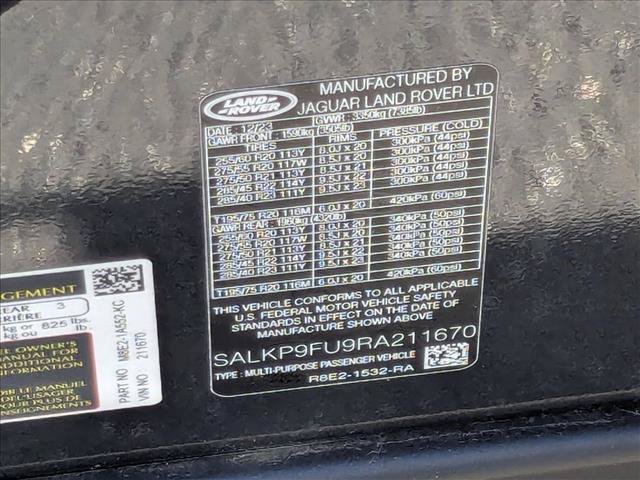 Used 2024 Land Rover Range Rover SE AWD/4WD image 20