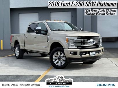 Used 2018 Ford F250 Platinum w/ Platinum Ultimate Package