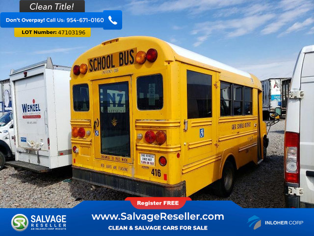 Used 2013 Chevrolet Express 3500 w/ School Bus Package RWD image 5
