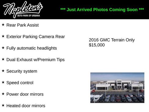 Used 2016 GMC Terrain SLT w/ Open Road Package AWD/4WD image 3