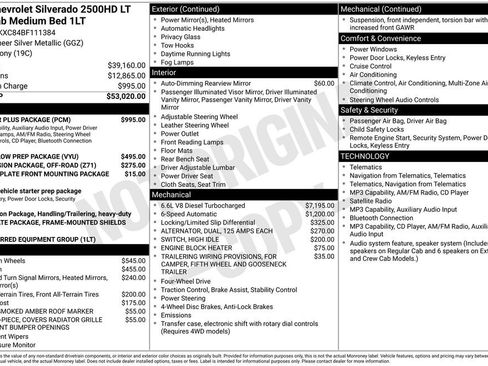 Used 2011 Chevrolet Silverado 2500 LT w/ Interior Plus Package AWD/4WD image 35